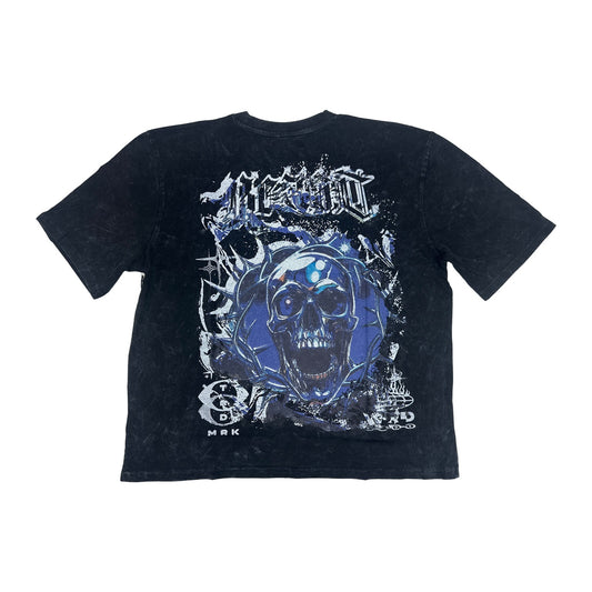 reason have mercy wolf tee black wash