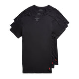 Polo Ralph Lauren Slim Fit Crew Tee 3-Pack — Black