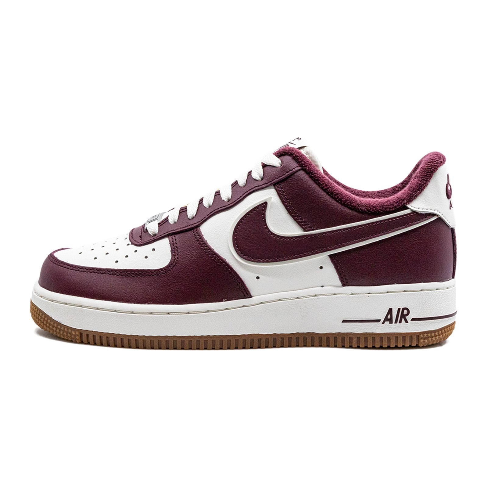 nike air force 1 07 lv8 sail night maroon