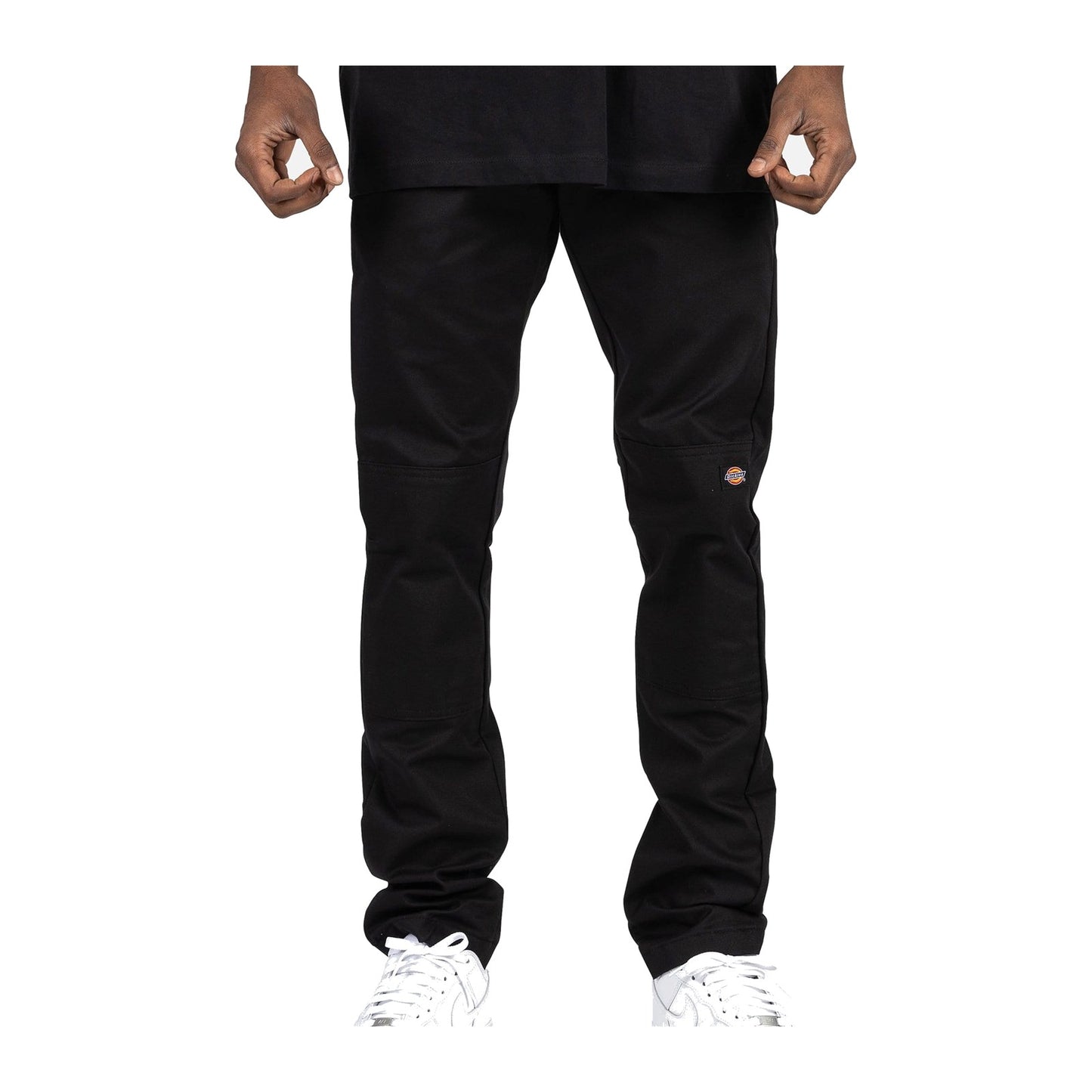 Dickies WP811 Skinny Straight Double Knee Work Pant — Black