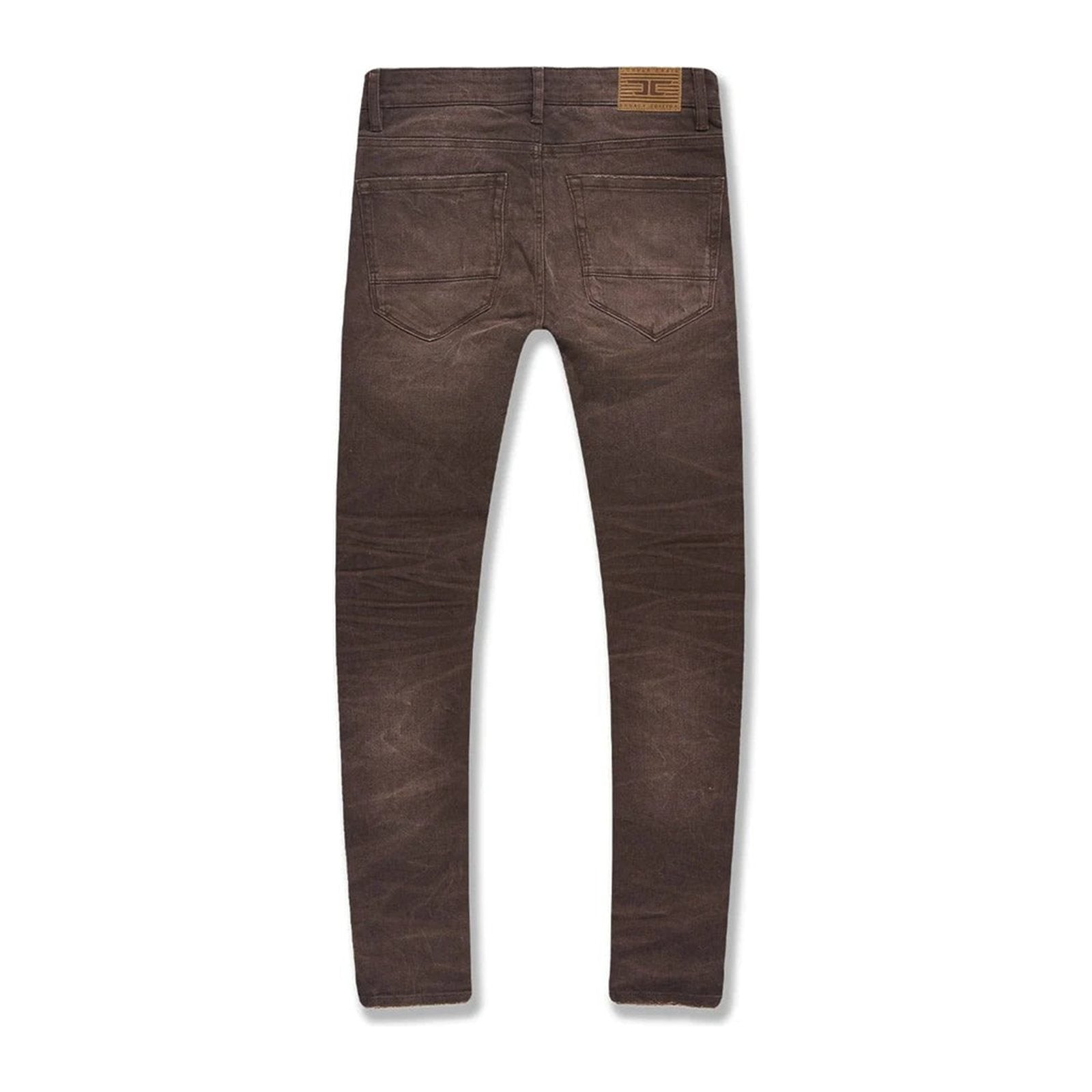 Jordan Craig Ross "Meadowland" Skinny Jean — Brown Coated