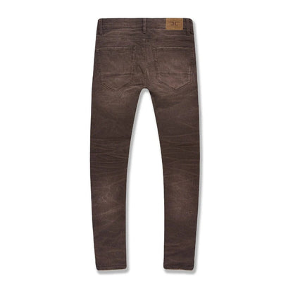 Jordan Craig Ross "Meadowland" Skinny Jean — Brown Coated