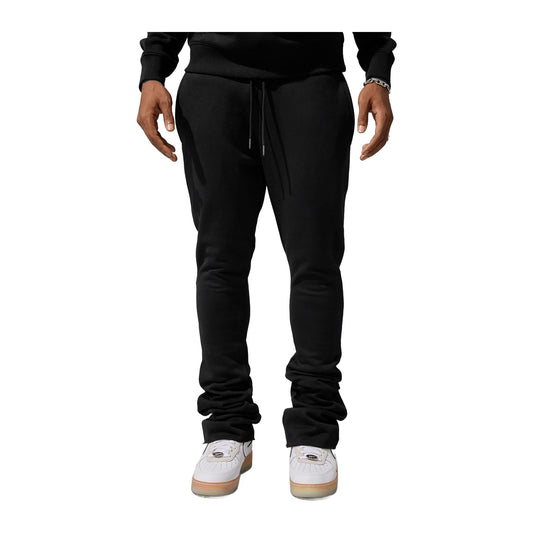 Jordan Craig "Uptown" Stacked Sweatpant — Black