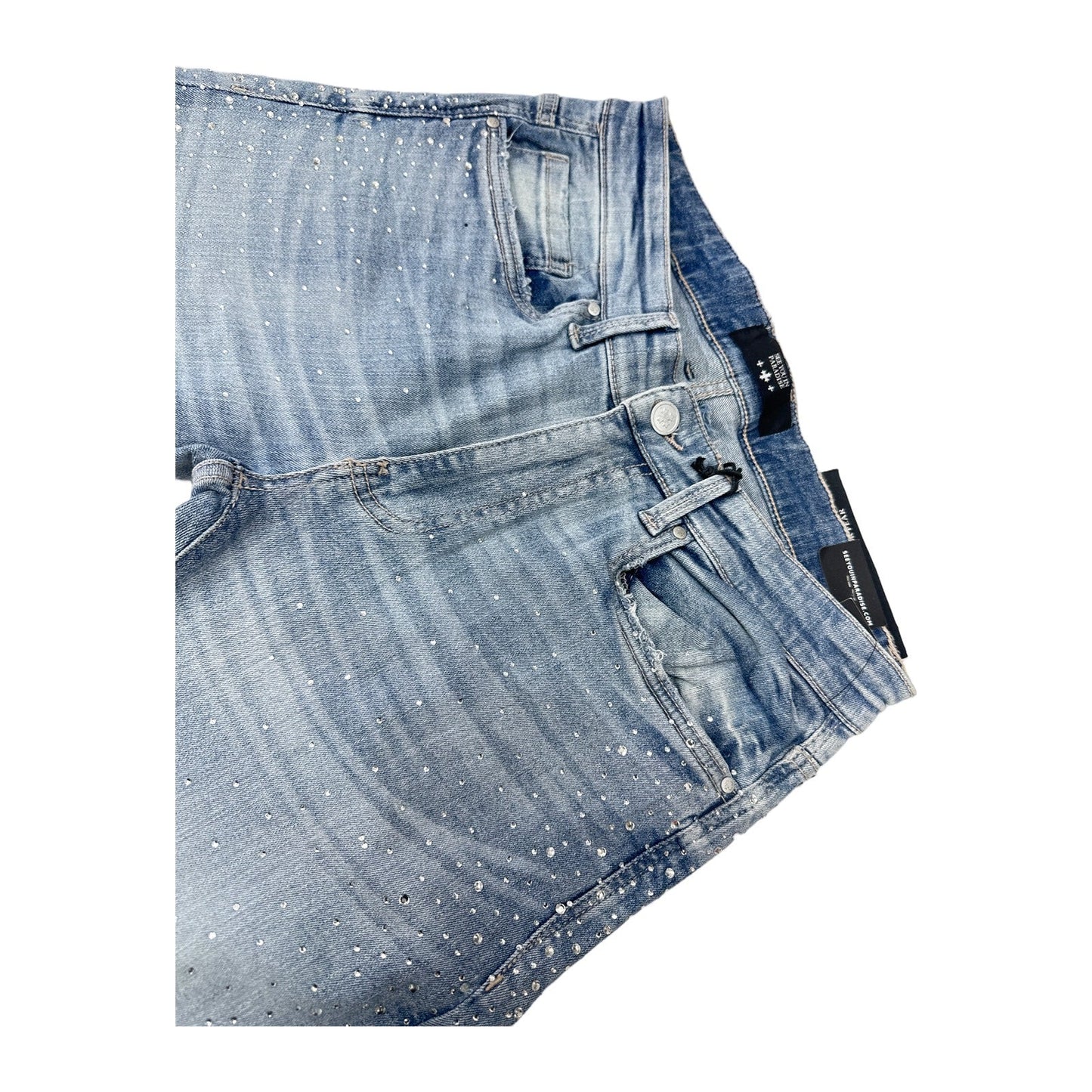 See You in Paradise "Ultralight Beam" Denim — Sky Blue