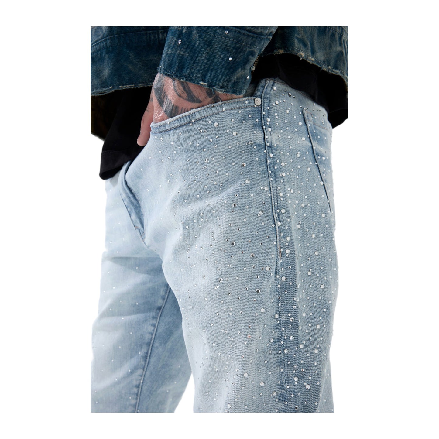 See You in Paradise "Ultralight Beam" Denim — Sky Blue