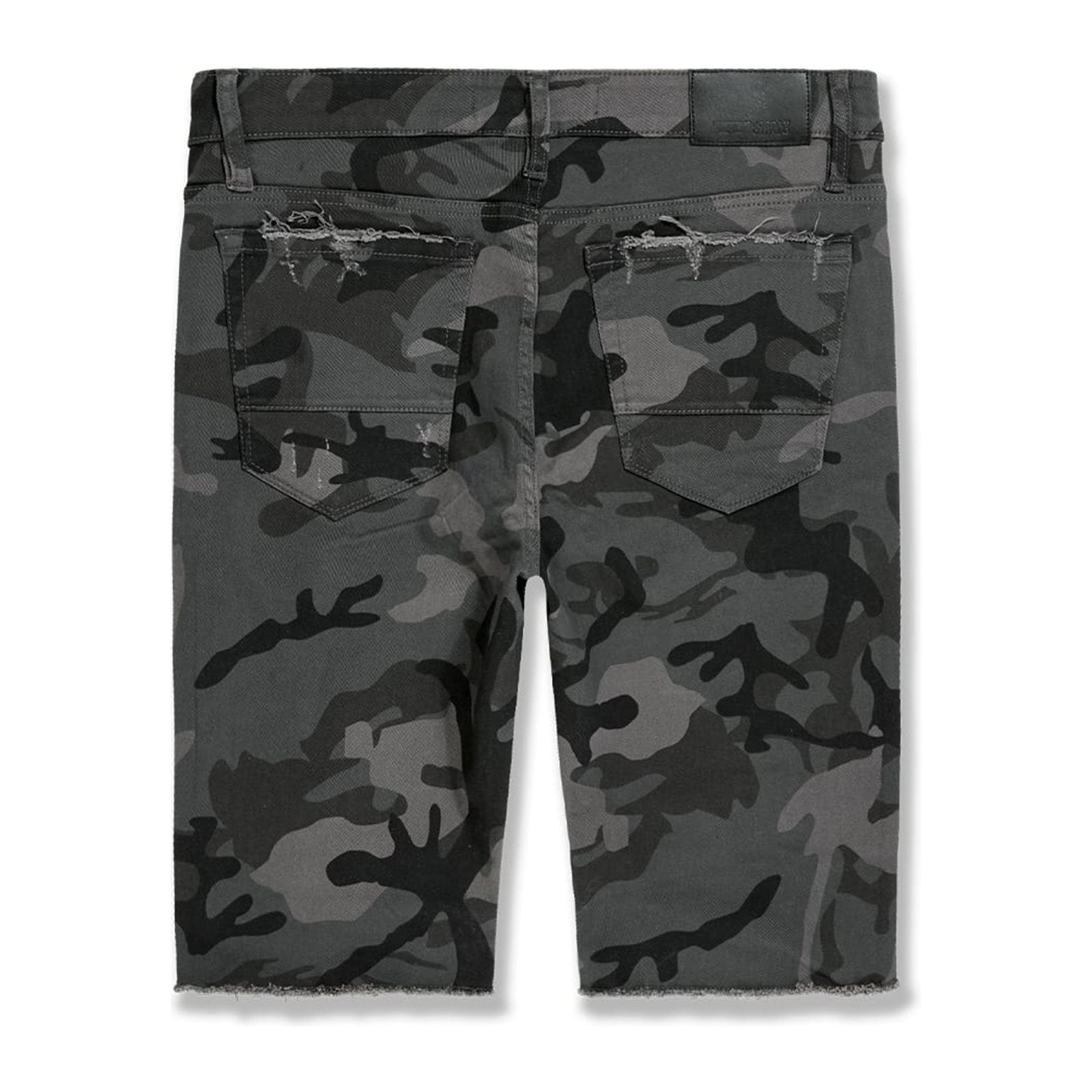 Jordan Craig "OG Tulsa" Camo Twill Short — Black Camo