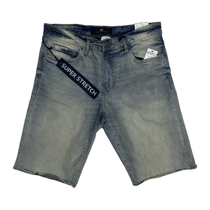 Jordan Craig Washed Denim Short — Black Shadow