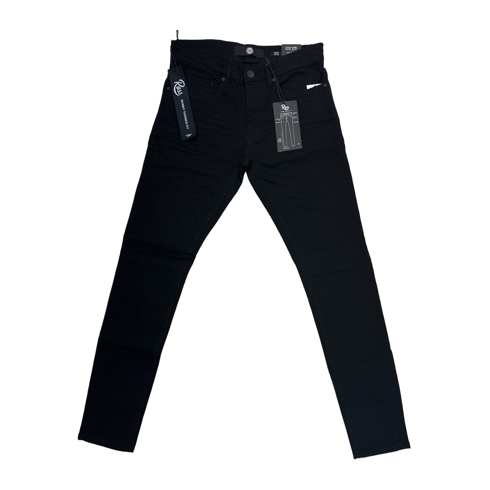 jordan craig ross skinny tapered jean black