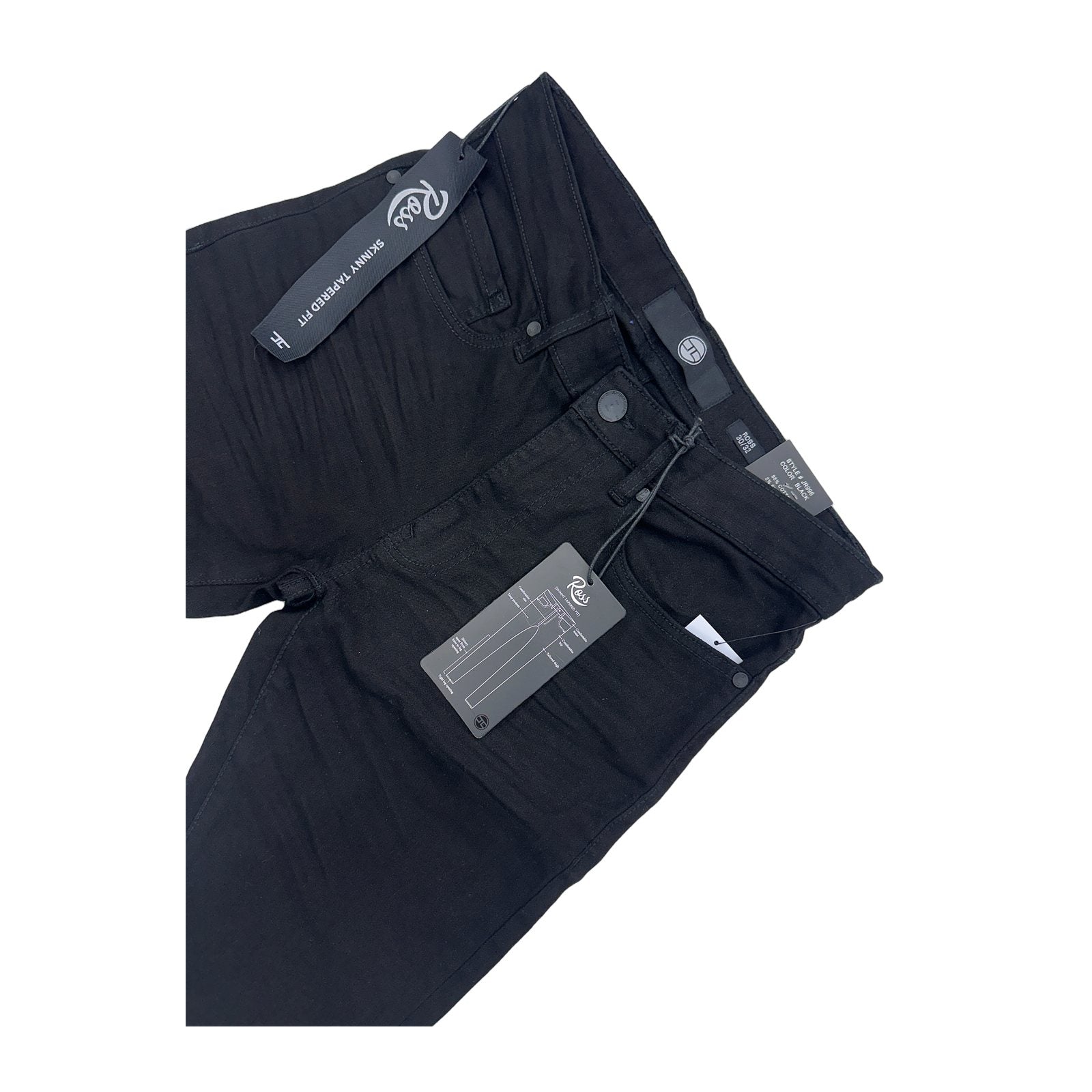 jordan craig ross skinny tapered jean black