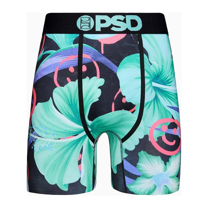 psd smiley floral boxer brief