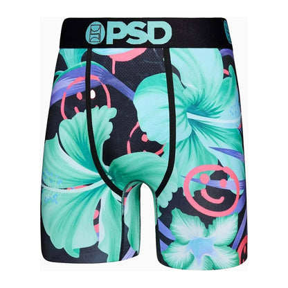 psd smiley floral boxer brief