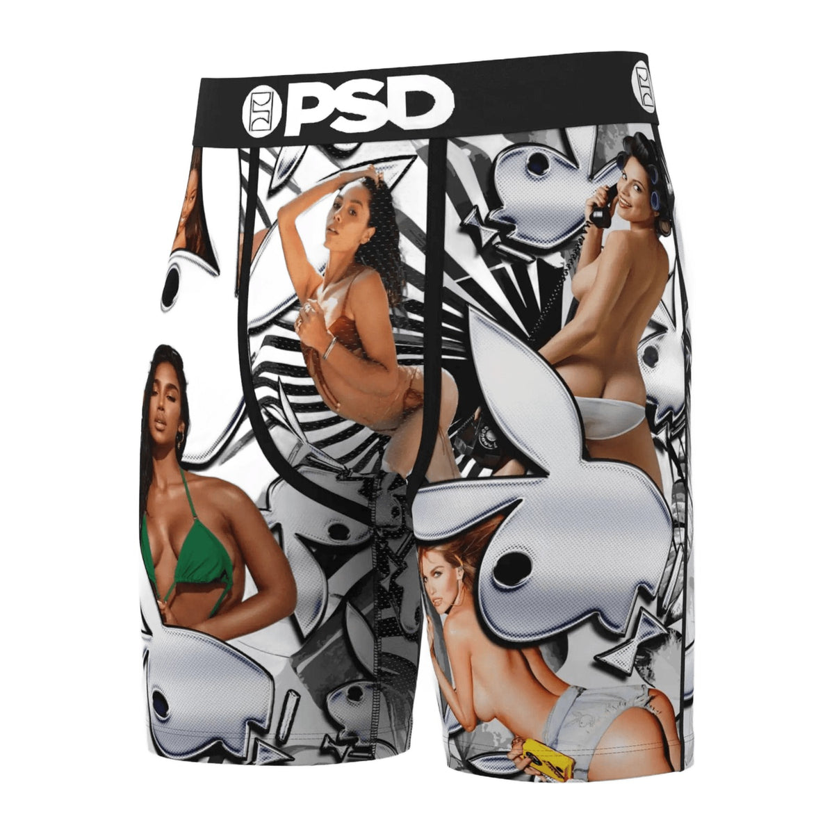 PSD x Playboy "Bunny Chrome" Boxer Brief