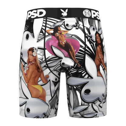 PSD x Playboy "Bunny Chrome" Boxer Brief — view 2