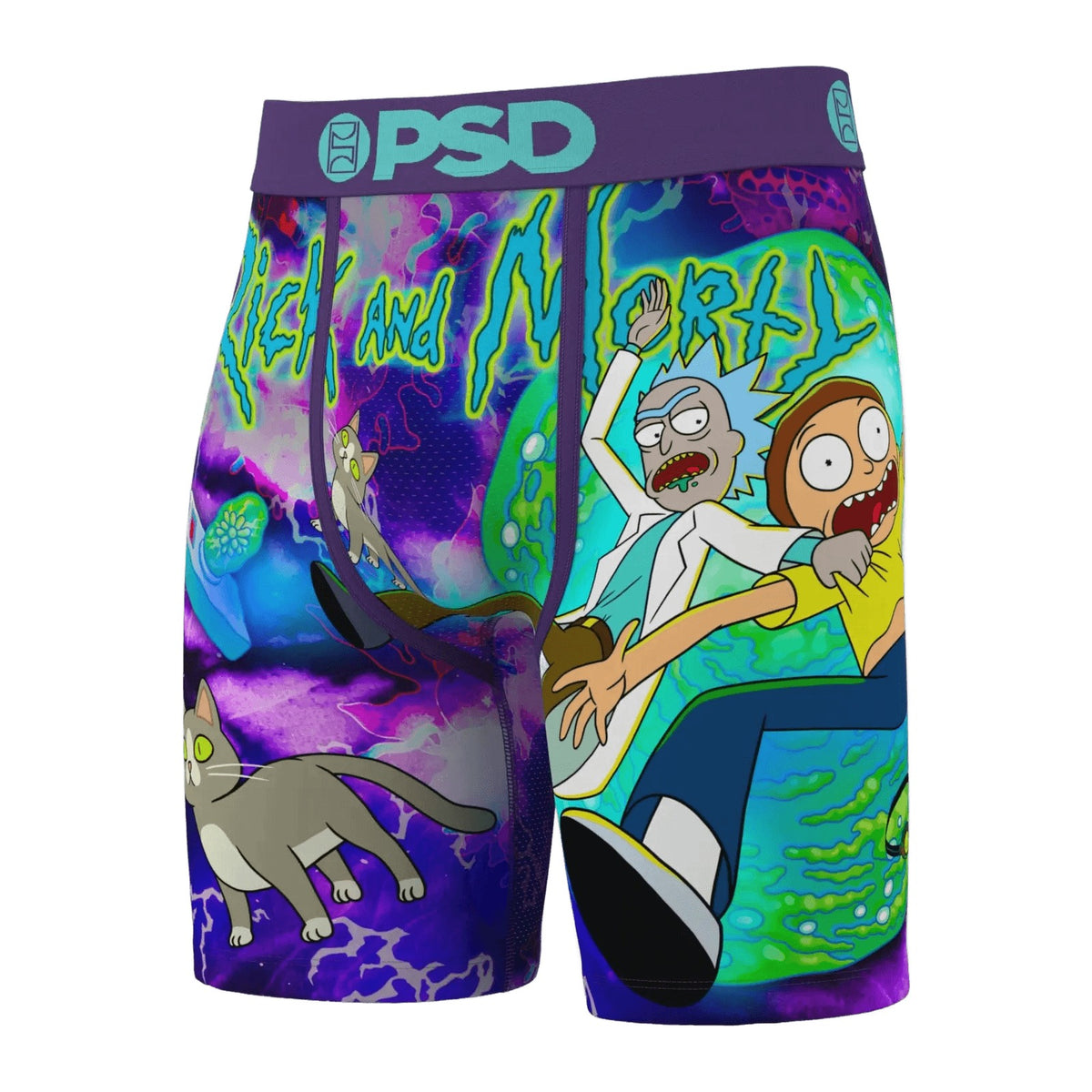 PSD x Rick and Morty "Purple Days" Boxer Brief
