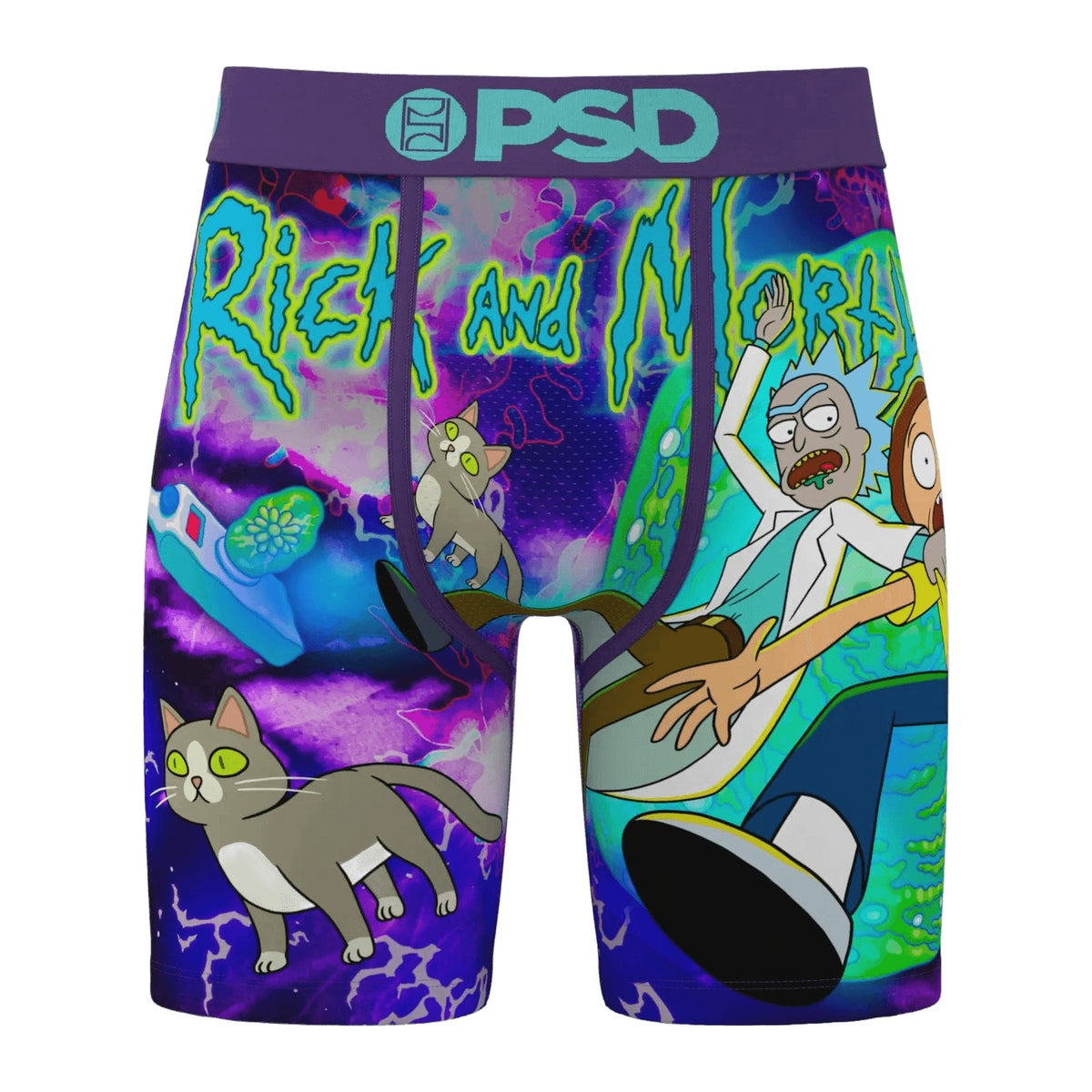 PSD x Rick and Morty "Purple Days" Boxer Brief — view 2