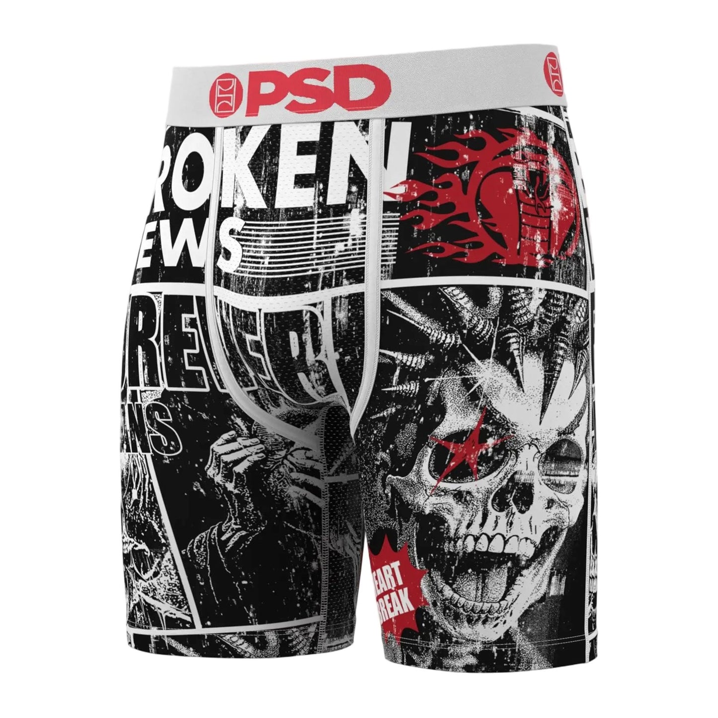 PSD "Broken Promises - Broken News" Boxer Brief