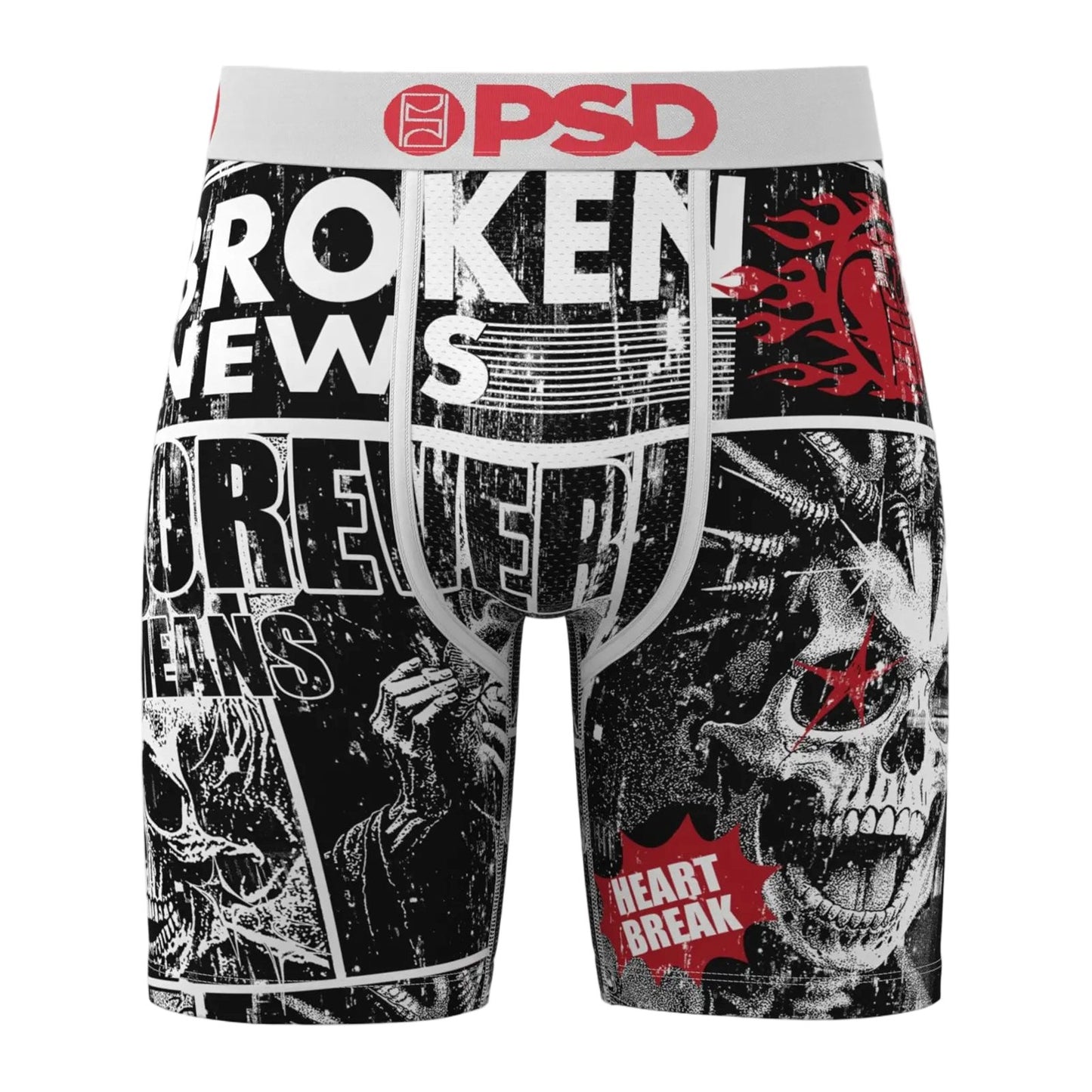PSD "Broken Promises - Broken News" Boxer Brief
