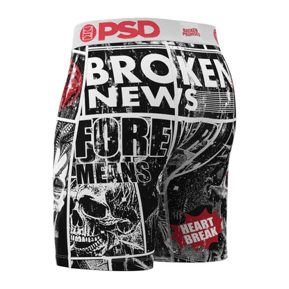 PSD "Broken Promises - Broken News" Boxer Brief