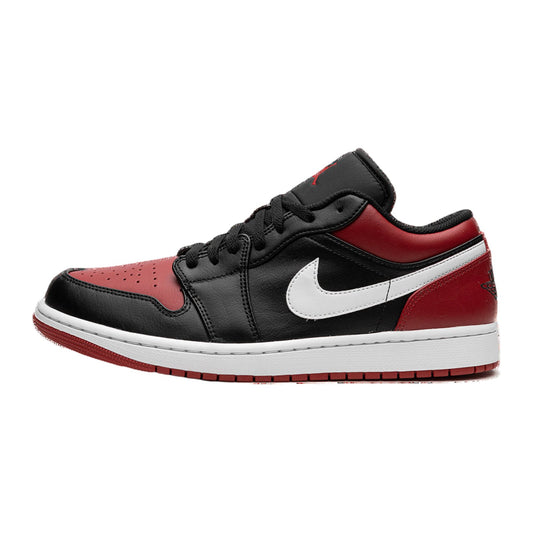 nike air jordan 1 low black gym red