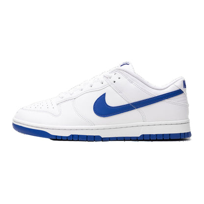 nike dunk low retro white hyper royal
