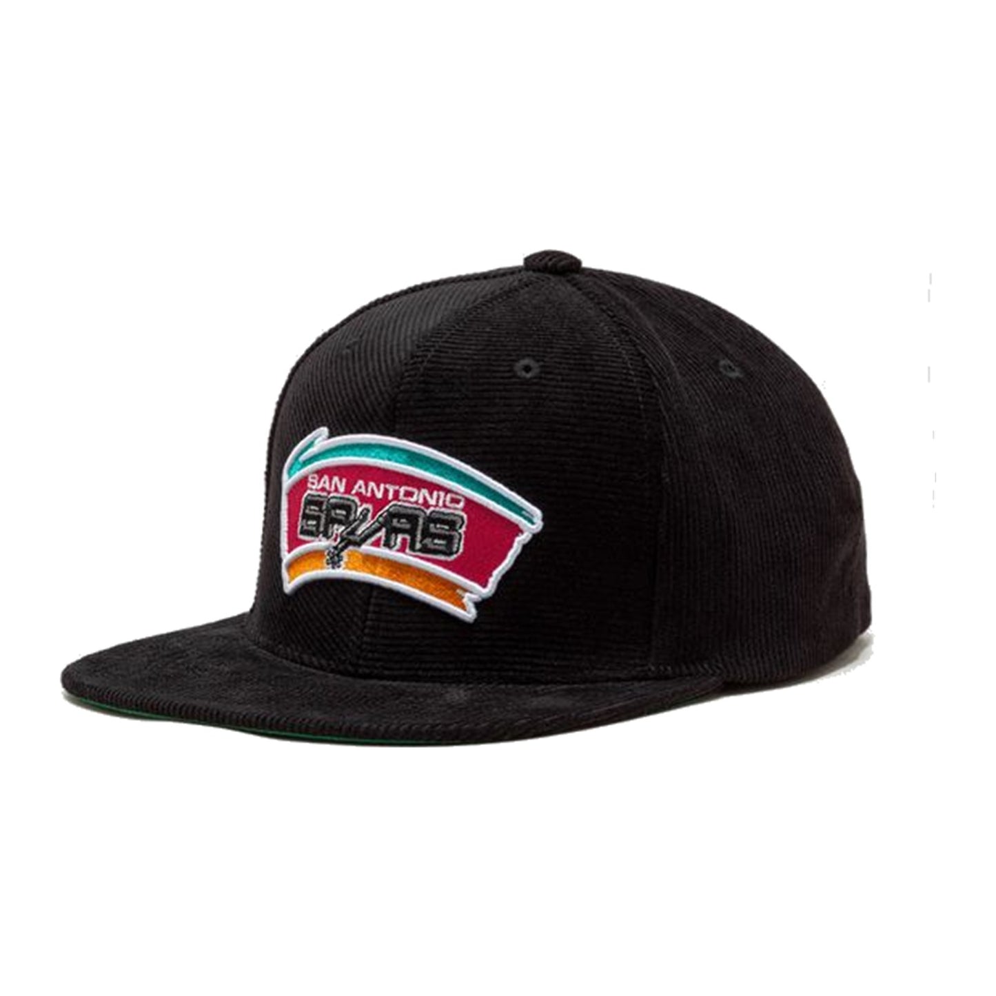 Mitchell & Ness San Antonio Spurs All Directions Corduroy Snapback