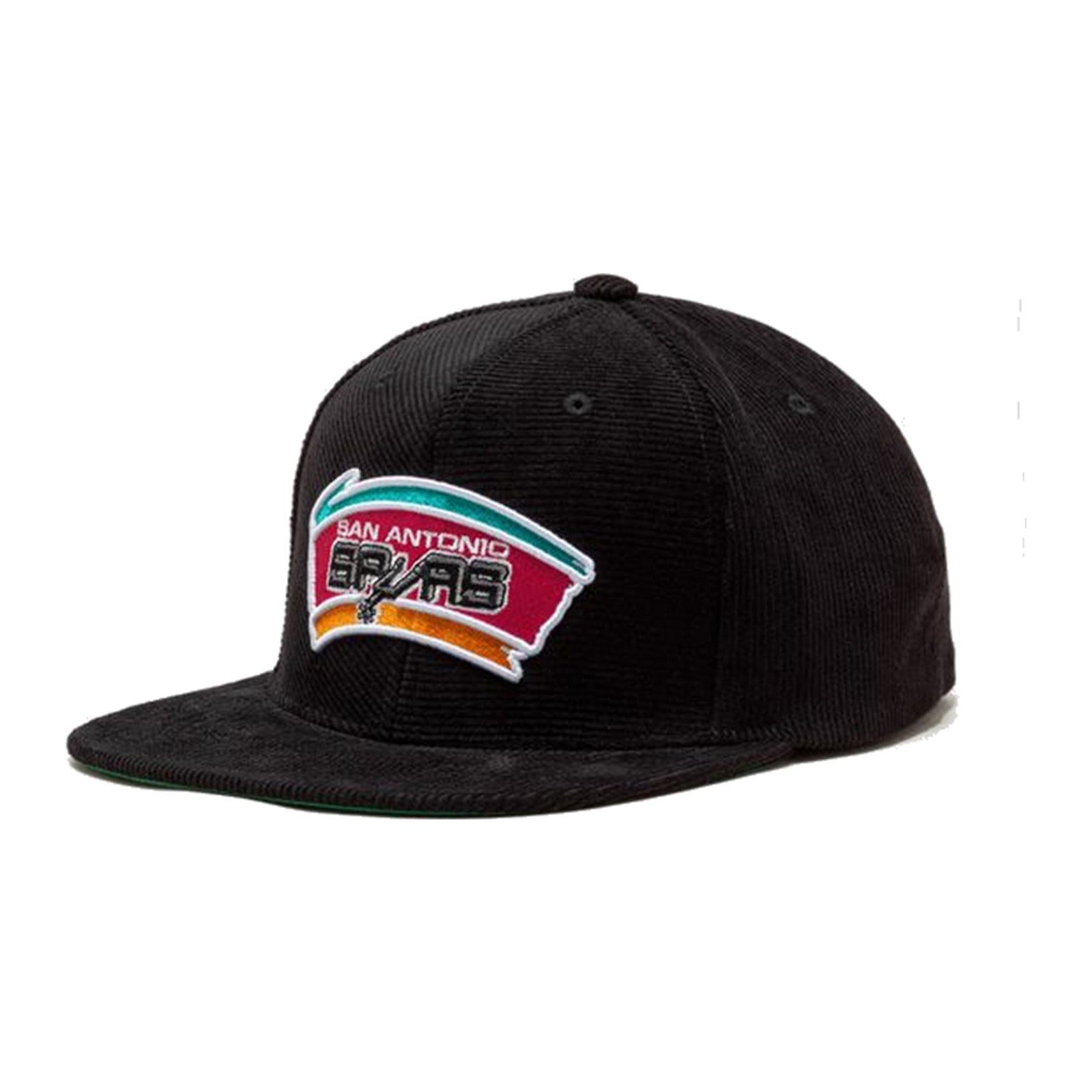 Mitchell & Ness San Antonio Spurs All Directions Corduroy Snapback