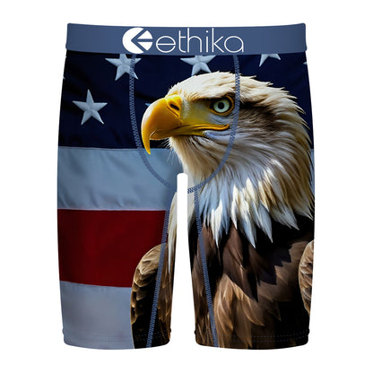 Ethika Boys "Merica" Staple Boxer Brief