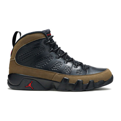 Nike Air Jordan 9 Retro Black/True Red-Light Olive
