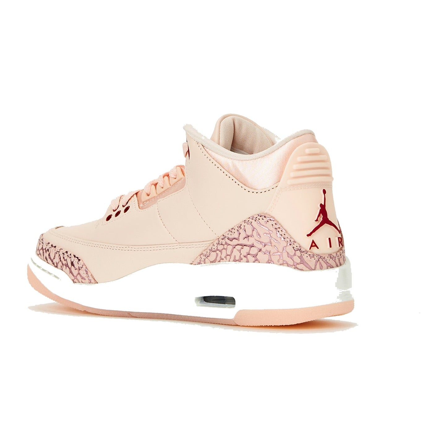 Nike Women's Air Jordan 3 Retro Vday Washed Coral/Gym Red-Sail