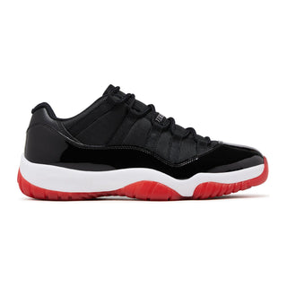 Nike Air Jordan 11 Retro Low "Bred" — Black/Varsity Red