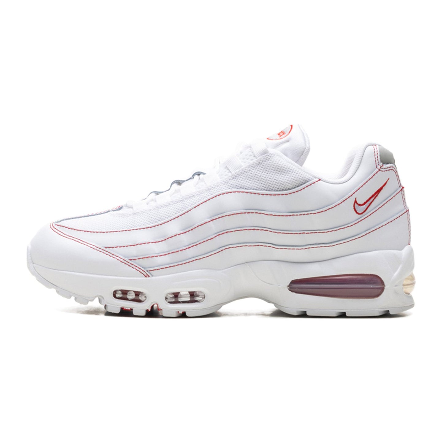 nike air max 95 og white university red