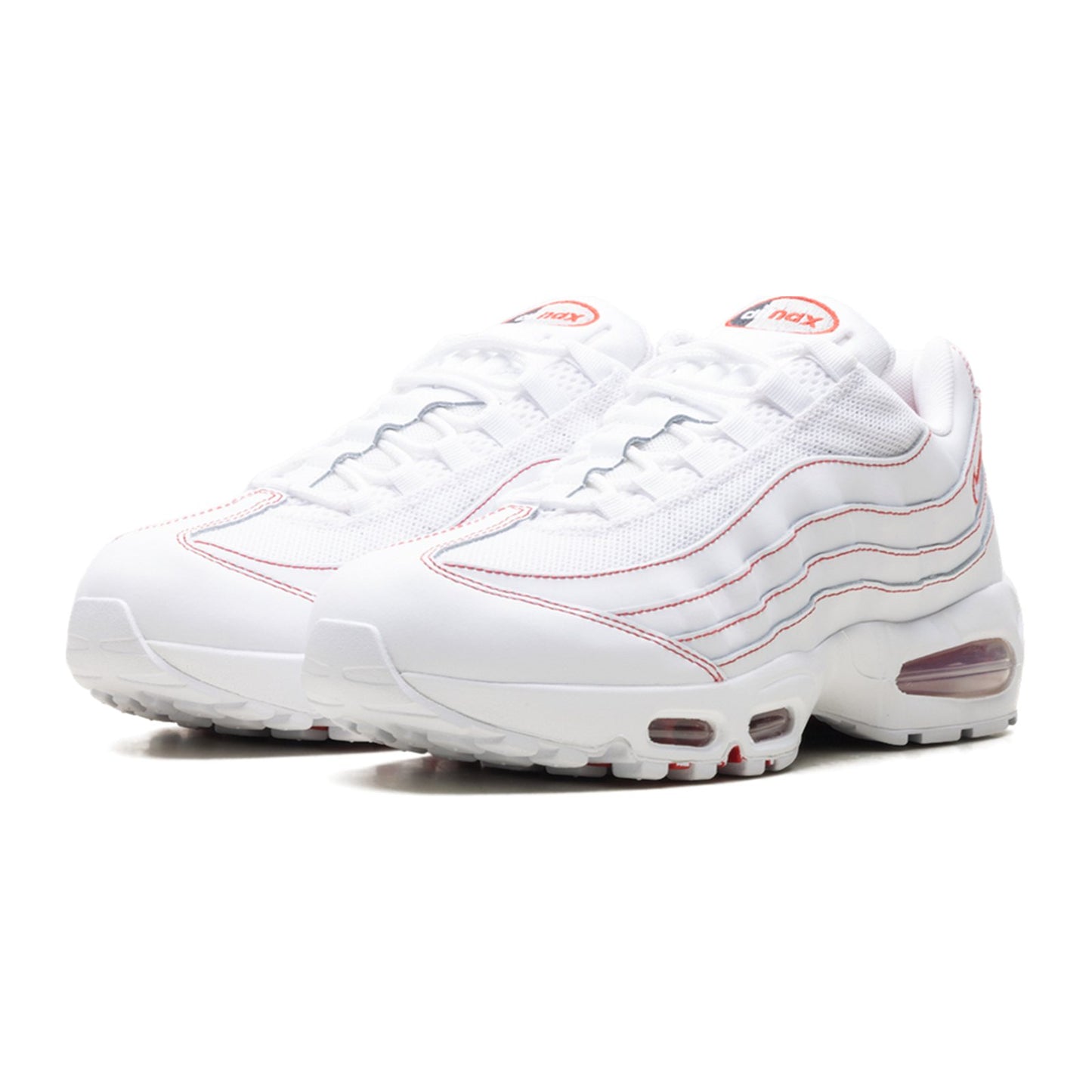 nike air max 95 og white university red