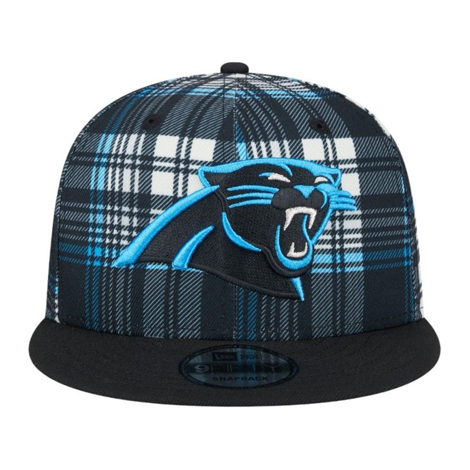 New Era Carolina Panthers Plaid 9FIFTY Snapback