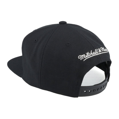 Mitchell & Ness Golden State Warriors Snapback — Black/White