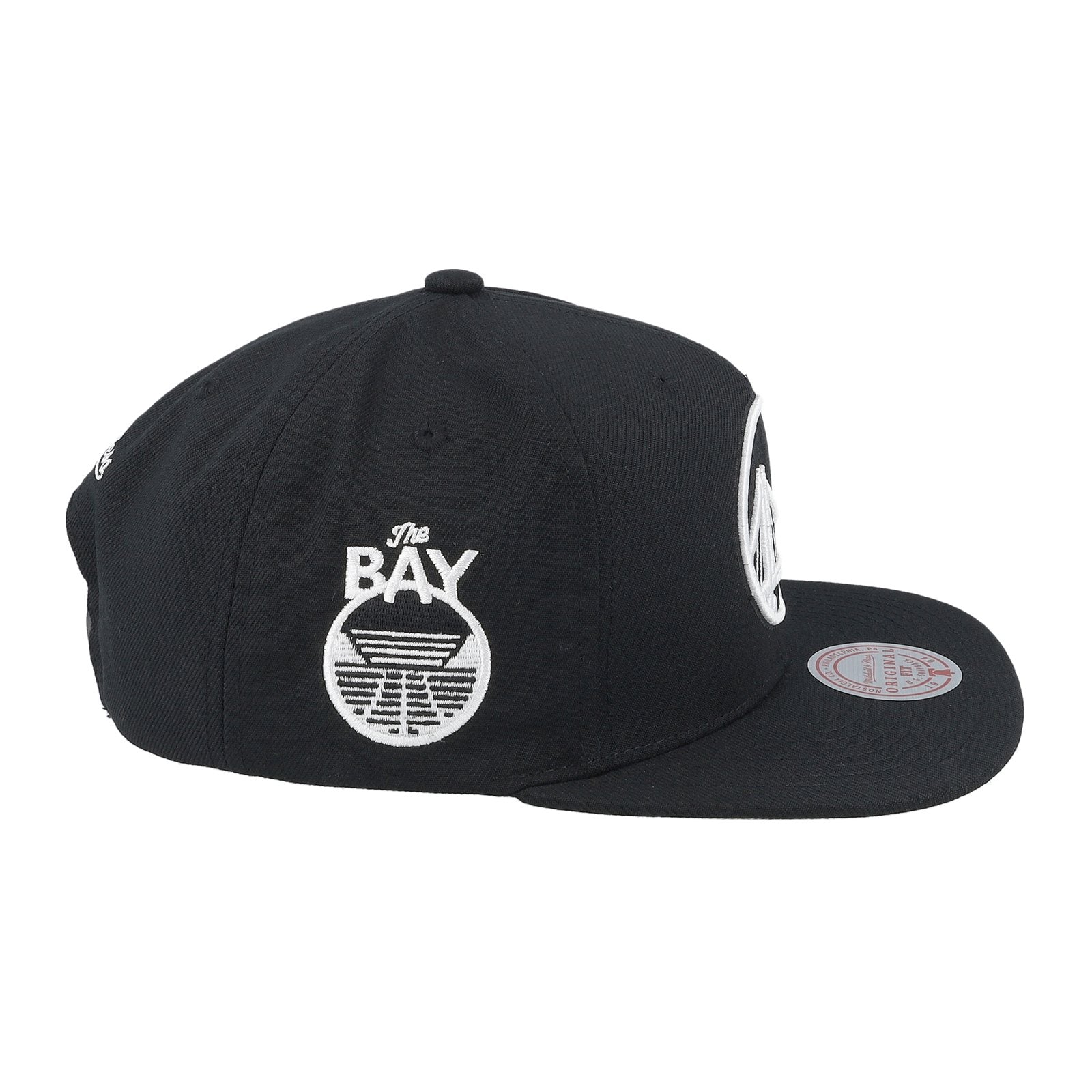 Mitchell & Ness Golden State Warriors Snapback — Black/White