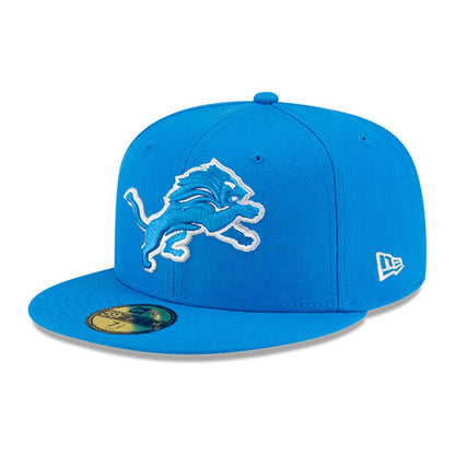New Era Detroit Lions 59FIFTY Fitted — Honolulu Blue