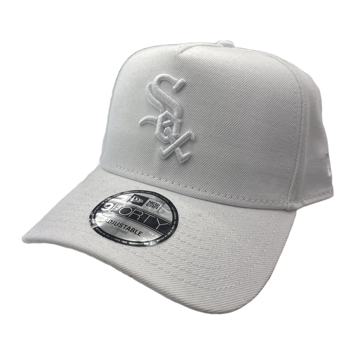 New Era Chicago White Sox 9FORTY A-Frame Adjustable — White