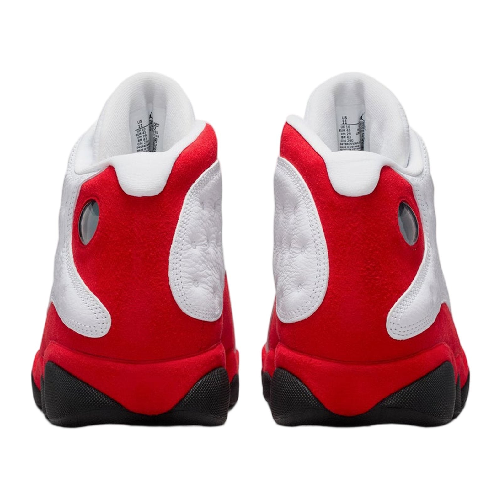 nike air jordan 13 retro white true red