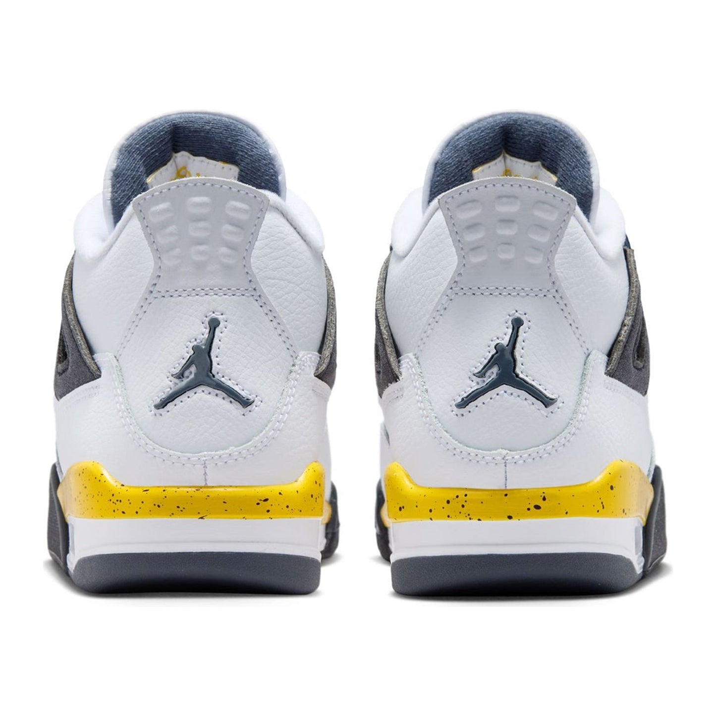 Nike Air Jordan 4 Retro (GS) "Rare Air Tour Yellow" — White/Black — view 3