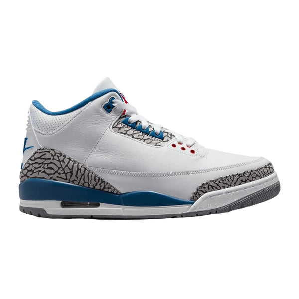Nike Air Jordan 3 Retro OG White/Fire Red-True Blue