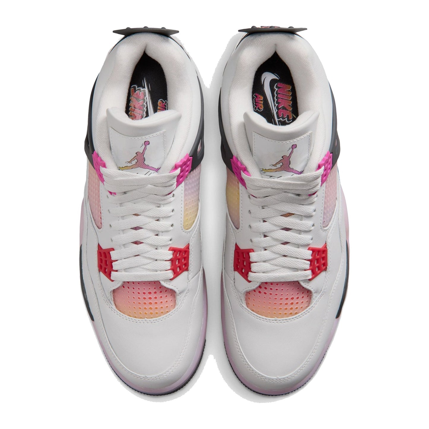 Nike Air Jordan 4 Retro Off White/Fire Pink-Anthracite