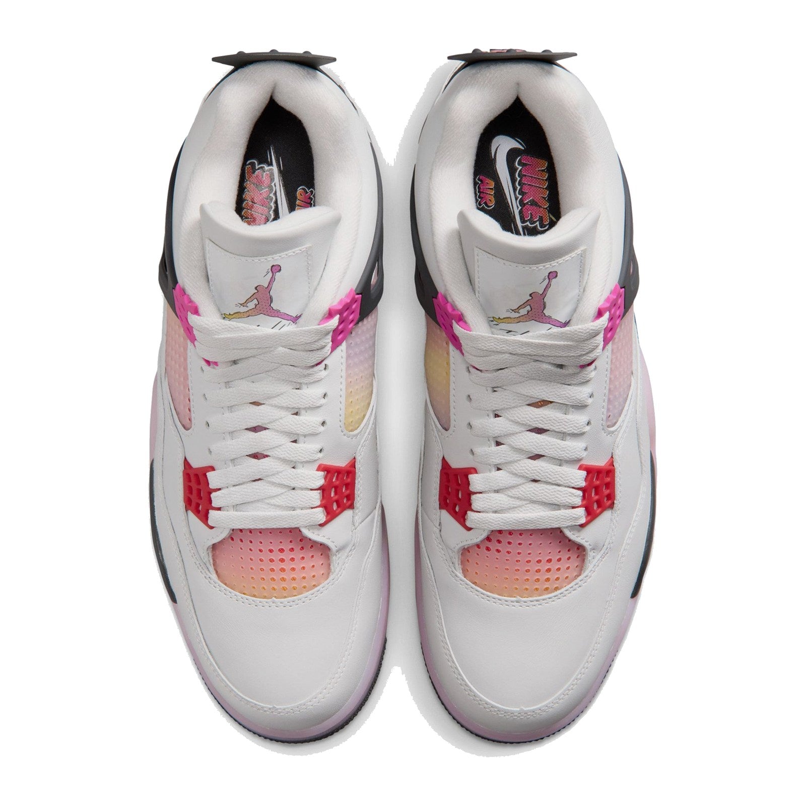 Nike Air Jordan 4 Retro Off White/Fire Pink-Anthracite