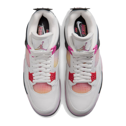 Nike Air Jordan 4 Retro Off White/Fire Pink-Anthracite