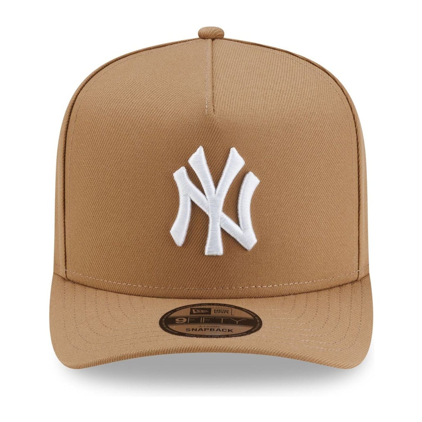 New Era New York Yankees 9FIFTY A-Frame Snapback — Khaki