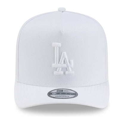 New Era Los Angeles Dodgers 9FIFTY A-Frame Snapback — Optic White, view 2