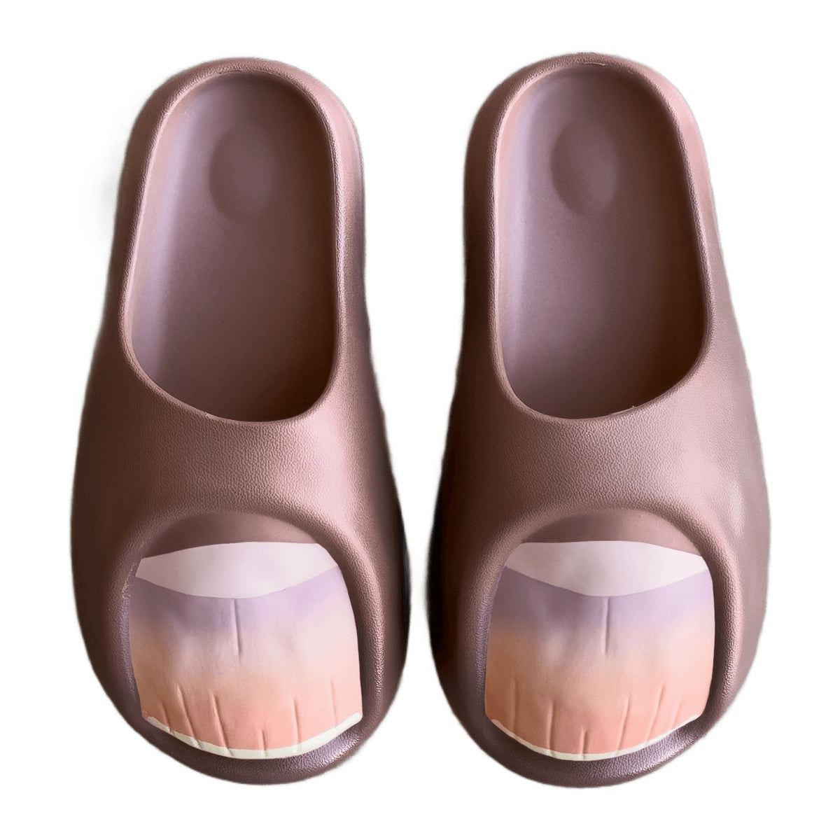 Bravest Studios x Canyaon Toe Slides — Brown — view 2