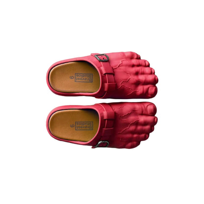 Bravest Studios Foot Clog — Red