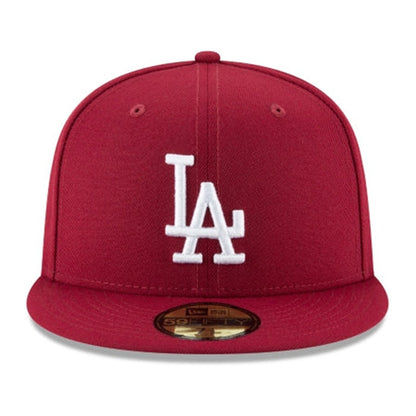 New Era Los Angeles Dodgers 59FIFTY Fitted — Cardinal