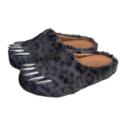 Bravest Studios Bear Claw Mules — Dark Leopard — view 2