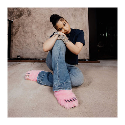 Bravest Studios Bear Claw Mule — Pink